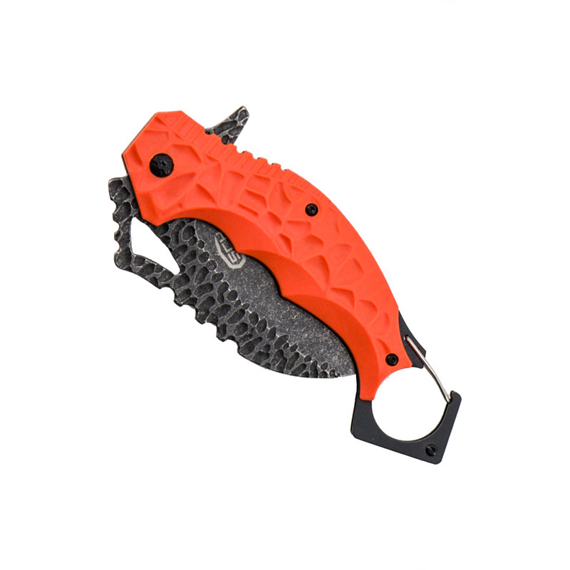 SCK - COLTELLO KARAMBIT CON APERTURA ASSISTITA | ORANGE - immagine 3