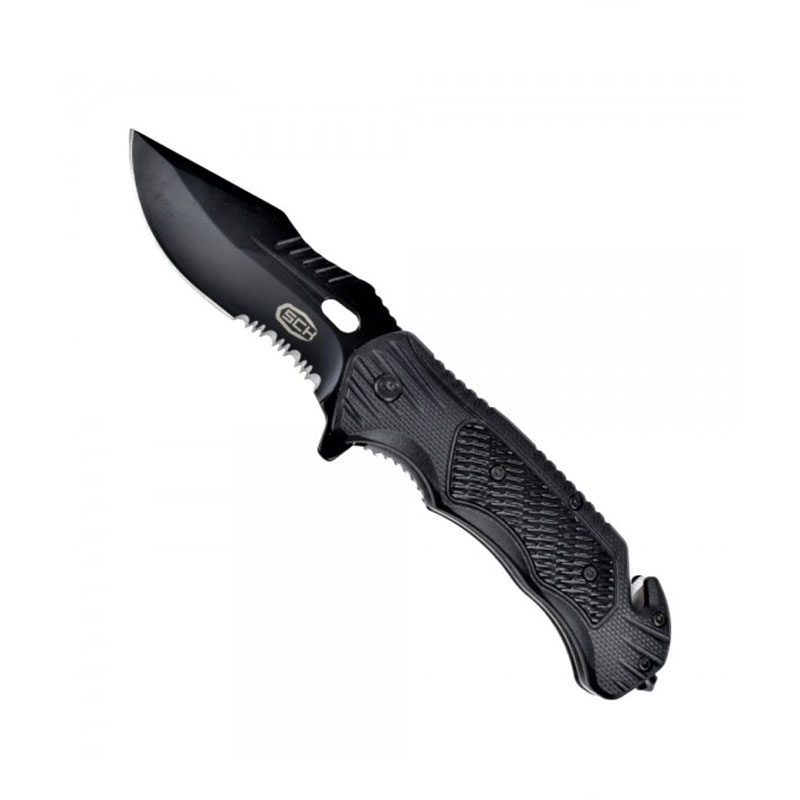 SCK - COLTELLO TASCABILE CON APERTURA ASSISTITA | BLACK