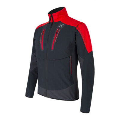 MONTURA - BRAVE 3 JACKET Black/Rosso - immagine 3
