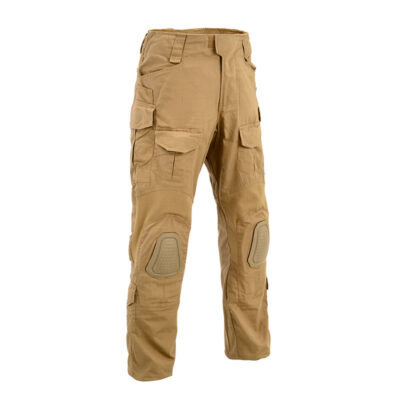 NERG OPENLAND - PANTALONE COMBAT CON GINOCCHIERE Coyote Tan