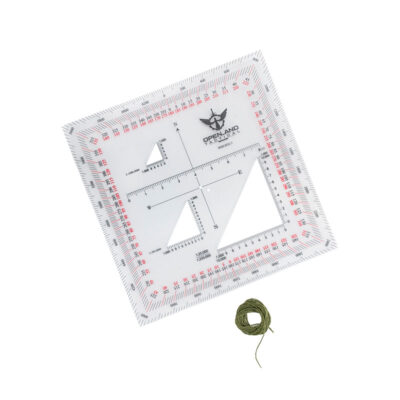 OPENLAND TACTICAL NERG - COORDINATOMETRO TATTICO CON ANGOLI OPPOSTI 120 x 120 MM