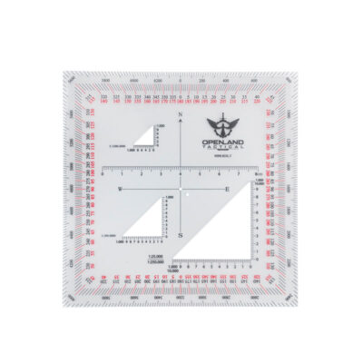 OPENLAND TACTICAL NERG - COORDINATOMETRO TATTICO CON ANGOLI OPPOSTI 120 x 120 MM - immagine 2